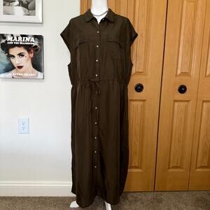 womens smocked midi dress Women's Smocked Square Neck Midi Dress